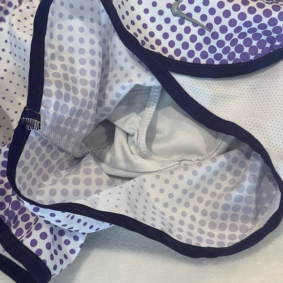 Girls Nike Dri-Fit Shorts sz S Purple Dot Nike Shorts Kids Small - Picture 5 of 6